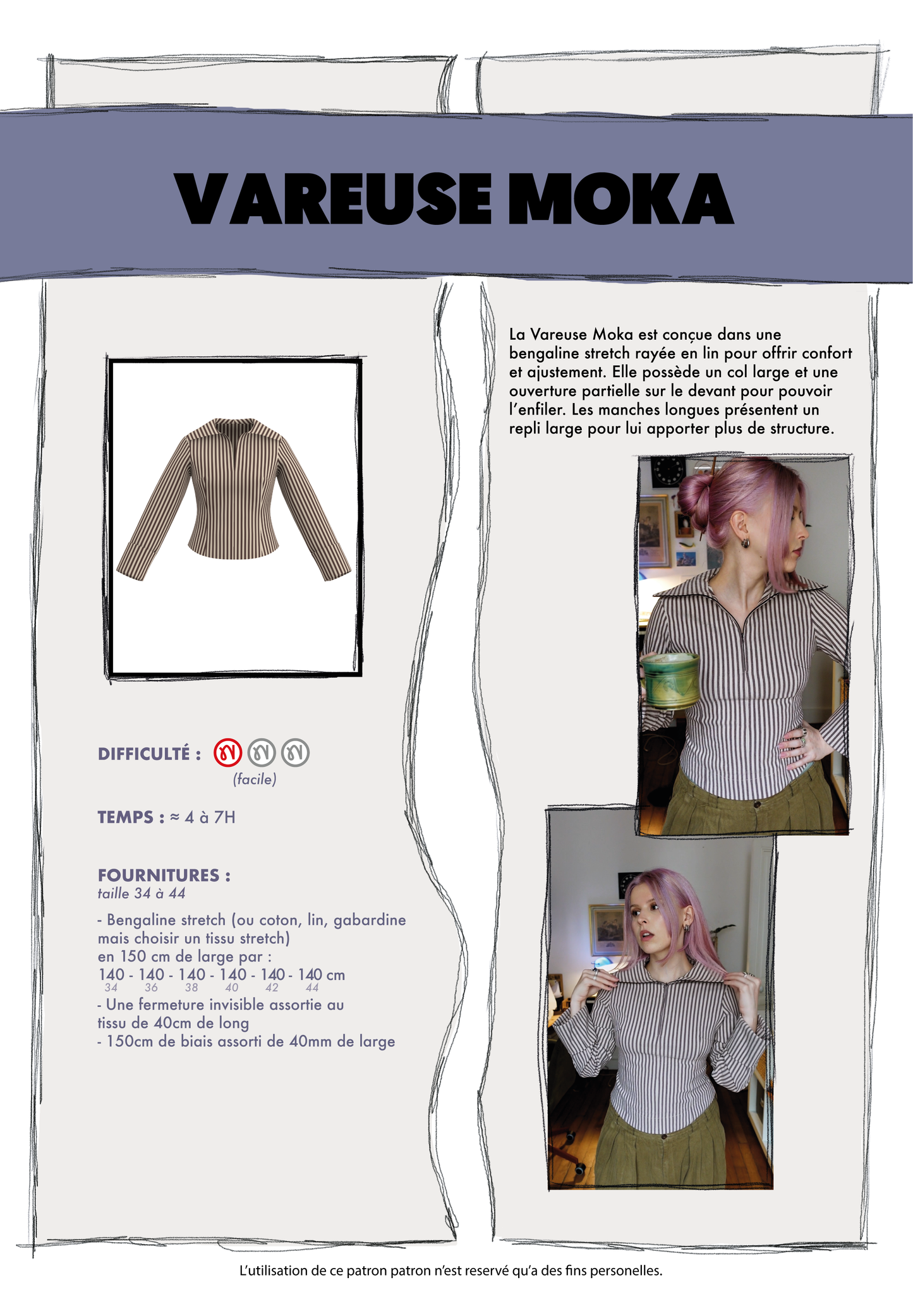 VAREUSE MOKA - patron numérique